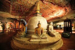 Dambulla & Sigiriya Day Tour from Colombo / Negombo with Lunch - Golden Temple of Dambulla: cave art without the hassle