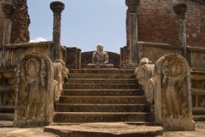 Day tour to Sigiriya,Dambulla & Polannaruwa (3 word heritage places) from Kandy - Sri Muthumari Amman Kovil: a quick statue-filled breather