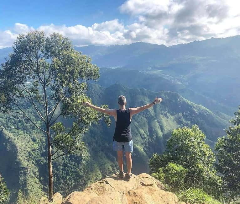 Ella: Ella Rock, 9 Arch, Little Adams Peak, & Waterfall Tour - Demodara to Ella train ride: the most enjoyable way to travel here