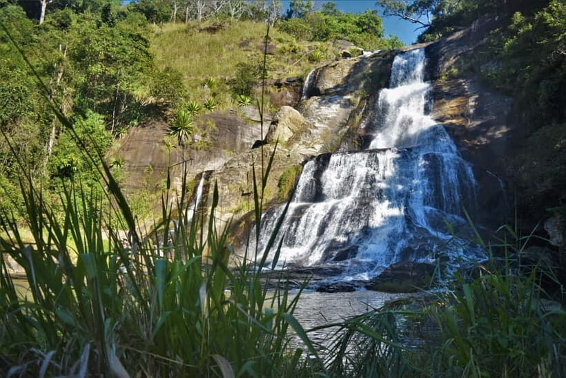 From Ella: Diyaluma Waterfall and Natural Pool Bath Tour - Pickup and drop-off: Ella, Haputale, or Bandarawela