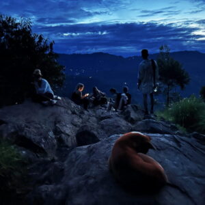 From Ella : Sun rise Hike to Ella Rock - Getting started with pickup and a quick tuk-tuk ride