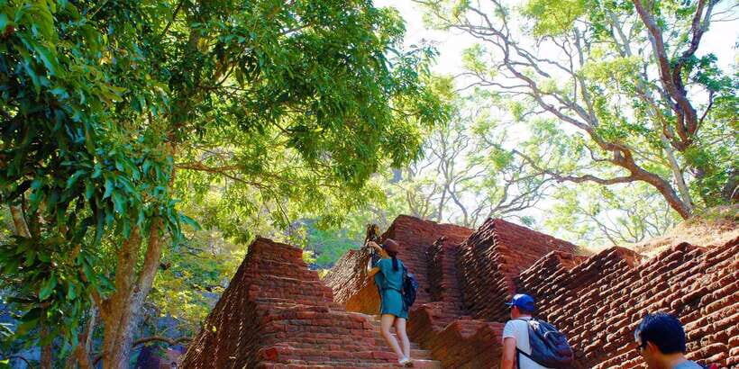 From Negombo: Sigiriya and Dambulla Day Trip and Safari - Sigiriya Lion Rock: 1,200–1,250 Steps and the Best Clues to Look For
