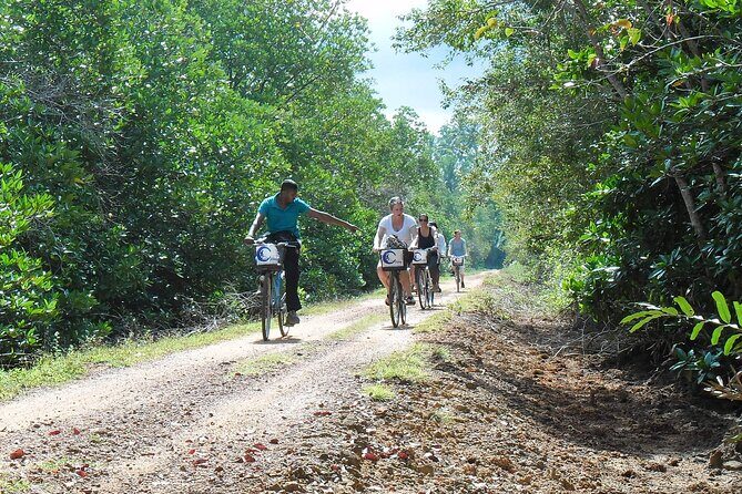 Half-Day Lagoon and Village Cycling Tour in Galle - Village life on two wheels: coconut, rope making, and textiles