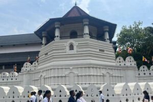 Kandy Heritage City Tour by tuktuk - Asgiriya and the Big Buddha: two very different temple vibes