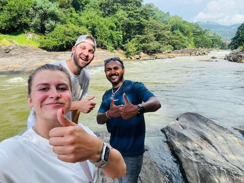 Kandy Private Guided City Tour by Tuk Tuk - Tea plantation roads and the Mahaweli River drive