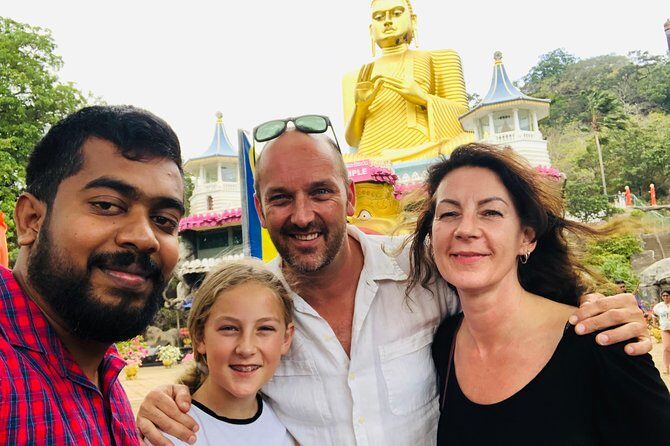 Kandy to Sigiriya Day Tour and Dambulla cave temple with private vehicle - Dambulla Cave Temple: The Golden Temple After the Climb
