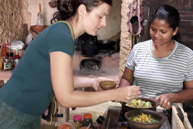 Kandy Village Cooking Class - The meal: eating what you cooked (plus the sweet ending)
